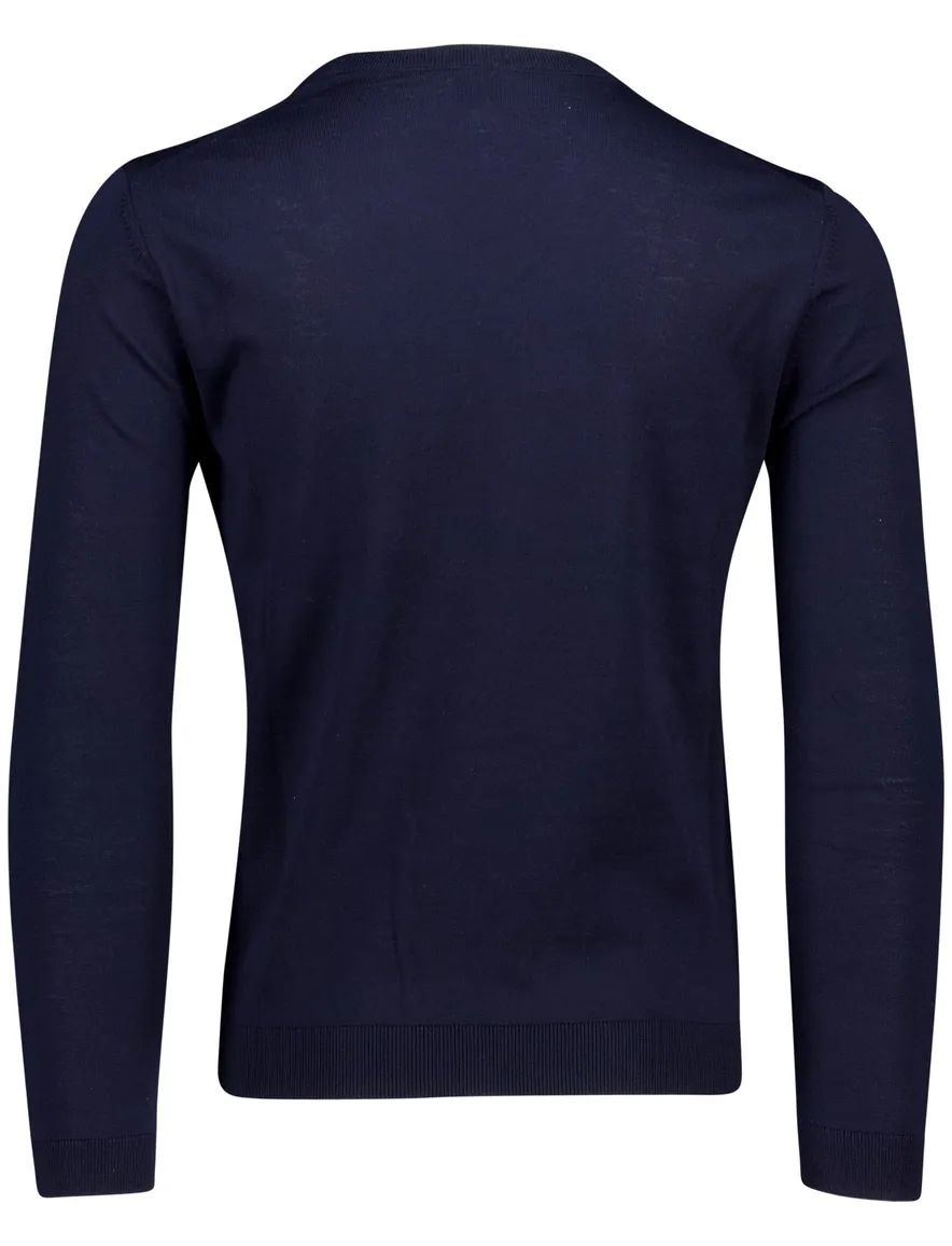 BOSS Melba trui donkerblauw