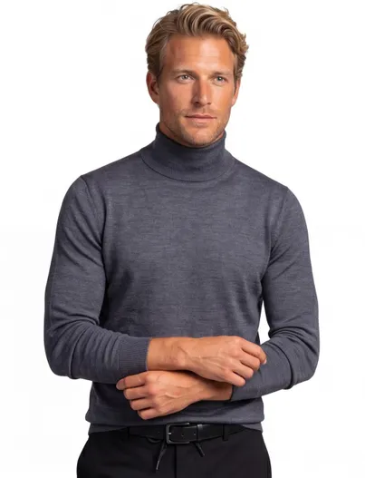 Hugo Boss Hugo Boss Musso-P coltrui antraciet gemêleerd