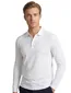 Polo lange mouw wit Pado BOSS Black