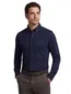 overhemd Boss Regular Fit donkerblauw effen