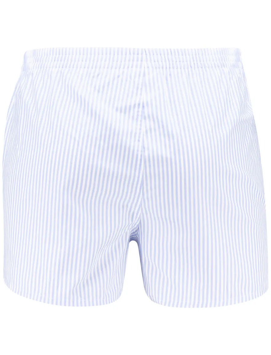 Boss boxershorts blauw-wit gestreept-geruit