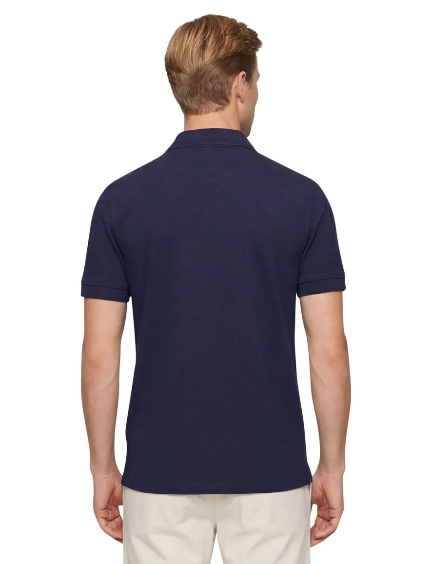 Hugo Boss Orange poloshirt donkerblauw prime