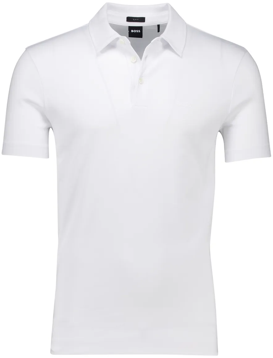 Hugo Boss polo wit White