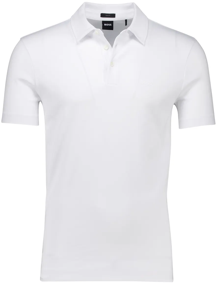 Hugo Boss polo wit White