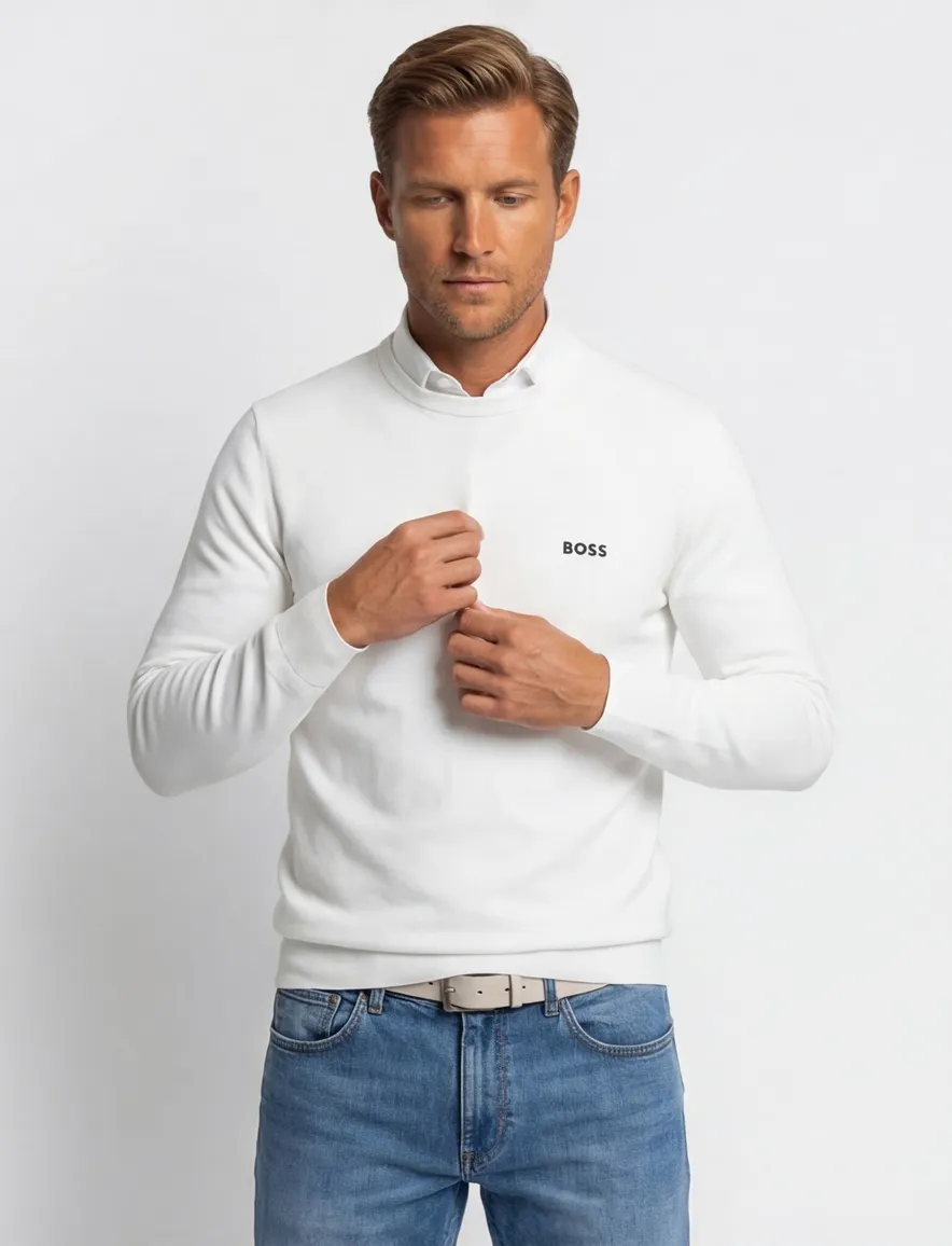 Hugo Boss Green Momentum Lite LM t-shirt wit