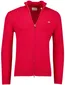 Gant vest rood katoen