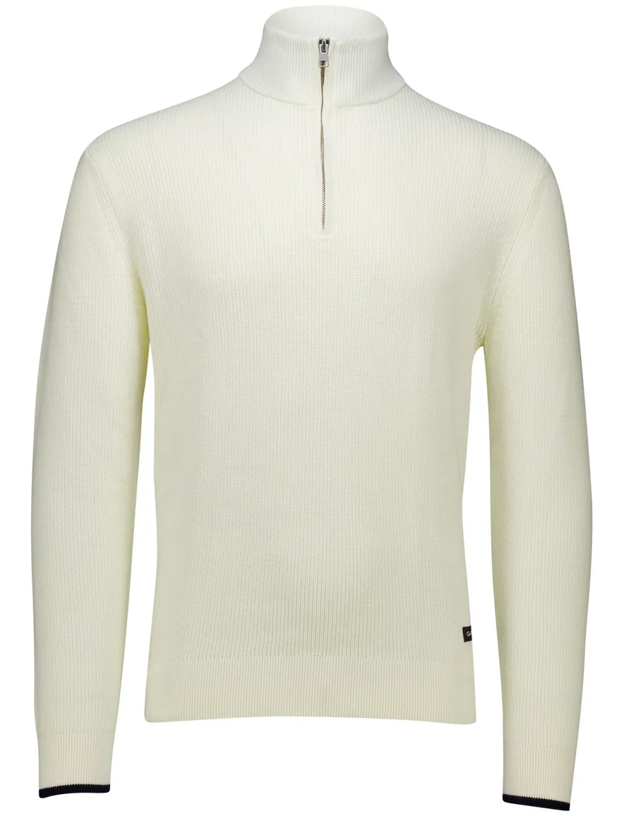 Gant trui half zip donkerblauw