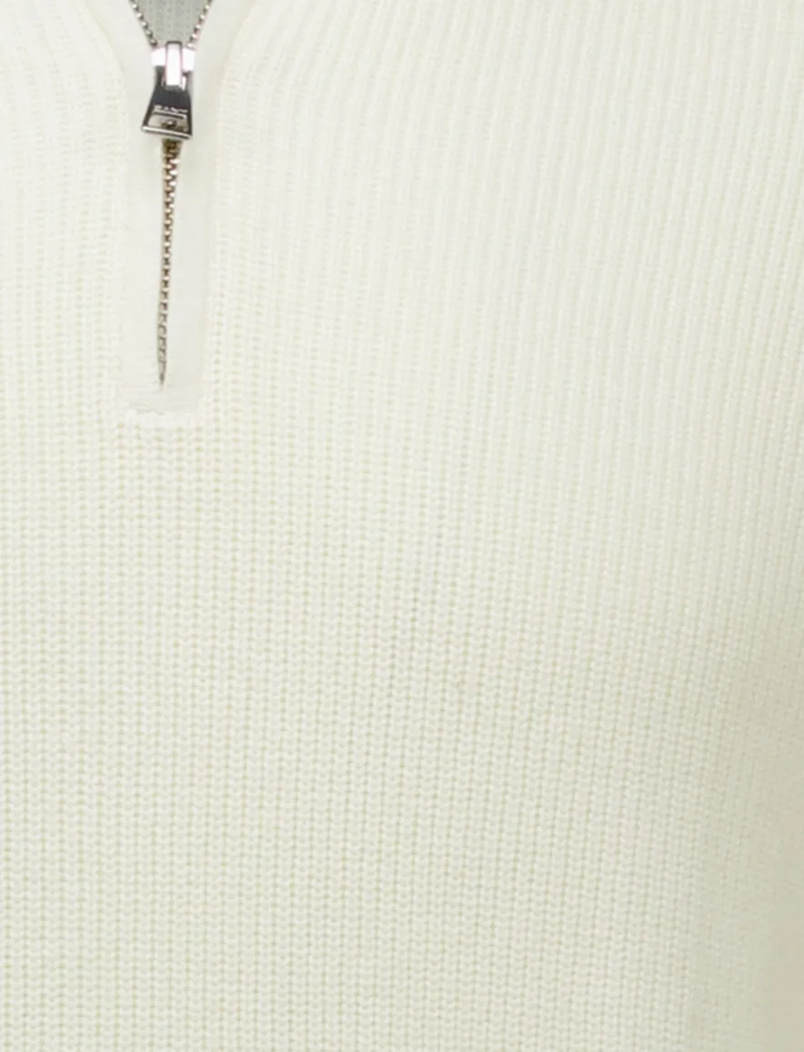 Gant trui half zip donkerblauw