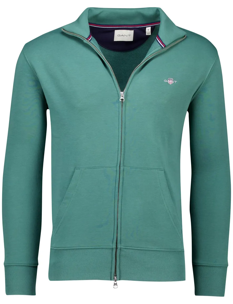 Gant vest groen regshield