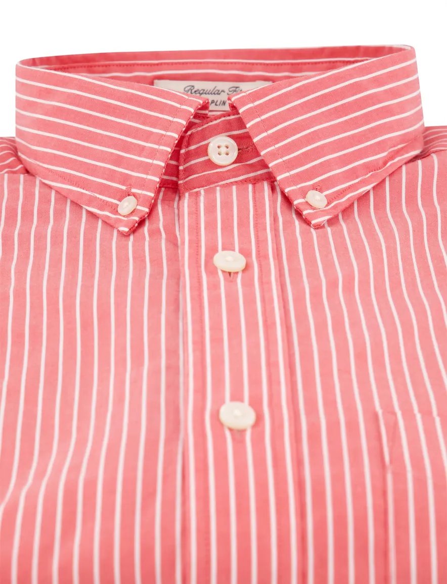 Gant overhemd rood button down