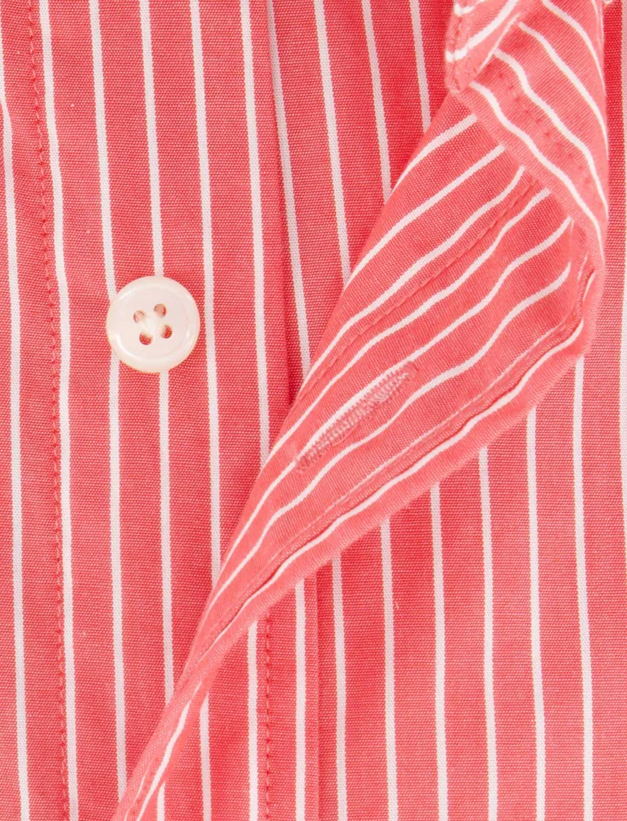 Gant overhemd rood button down