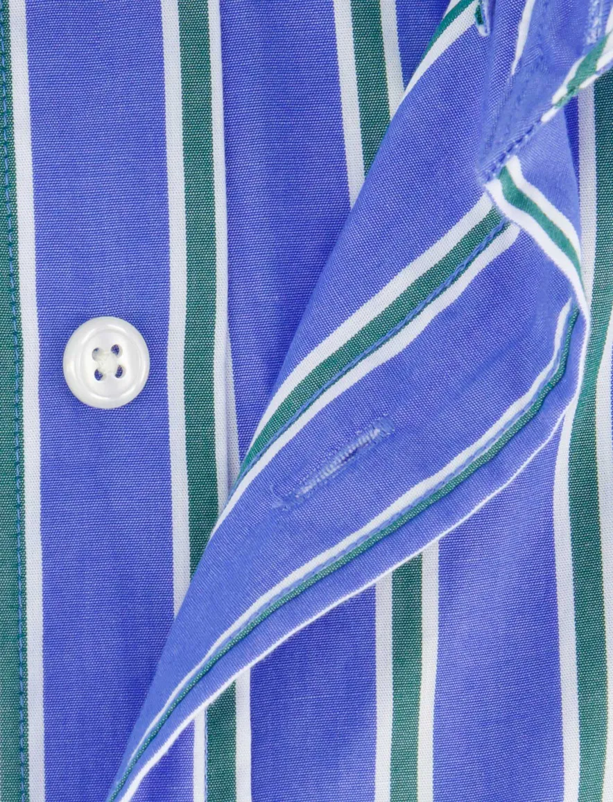 Gant overhemd blauw regular fit
