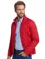 Gant jack rood effen hoge hals