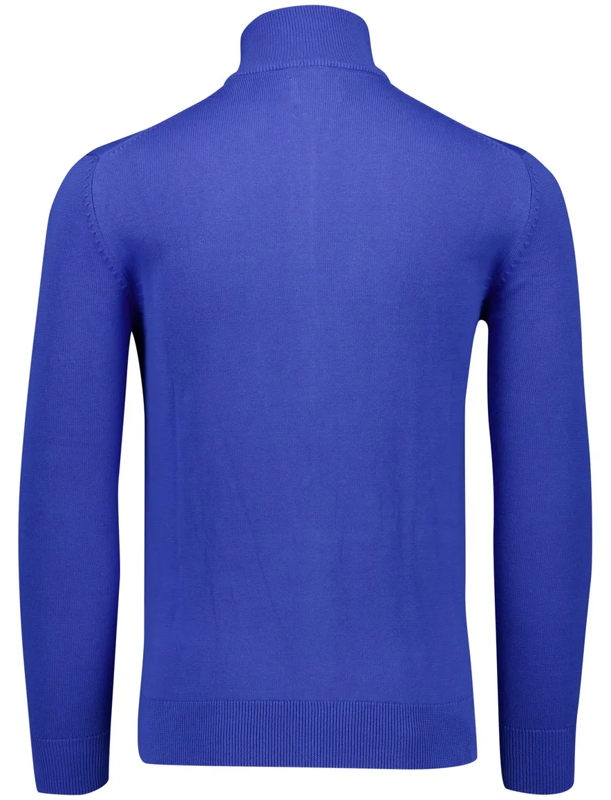 Gant vest blauw katoen
