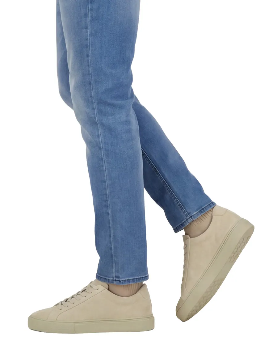Blackstone sneakers creme suede