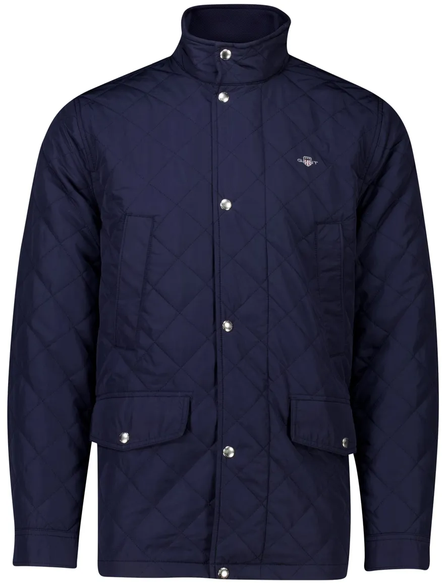 Gant Windcheater tussenjas donkerblauw polyester
