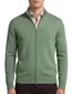 Gant vest groen dubbele rits