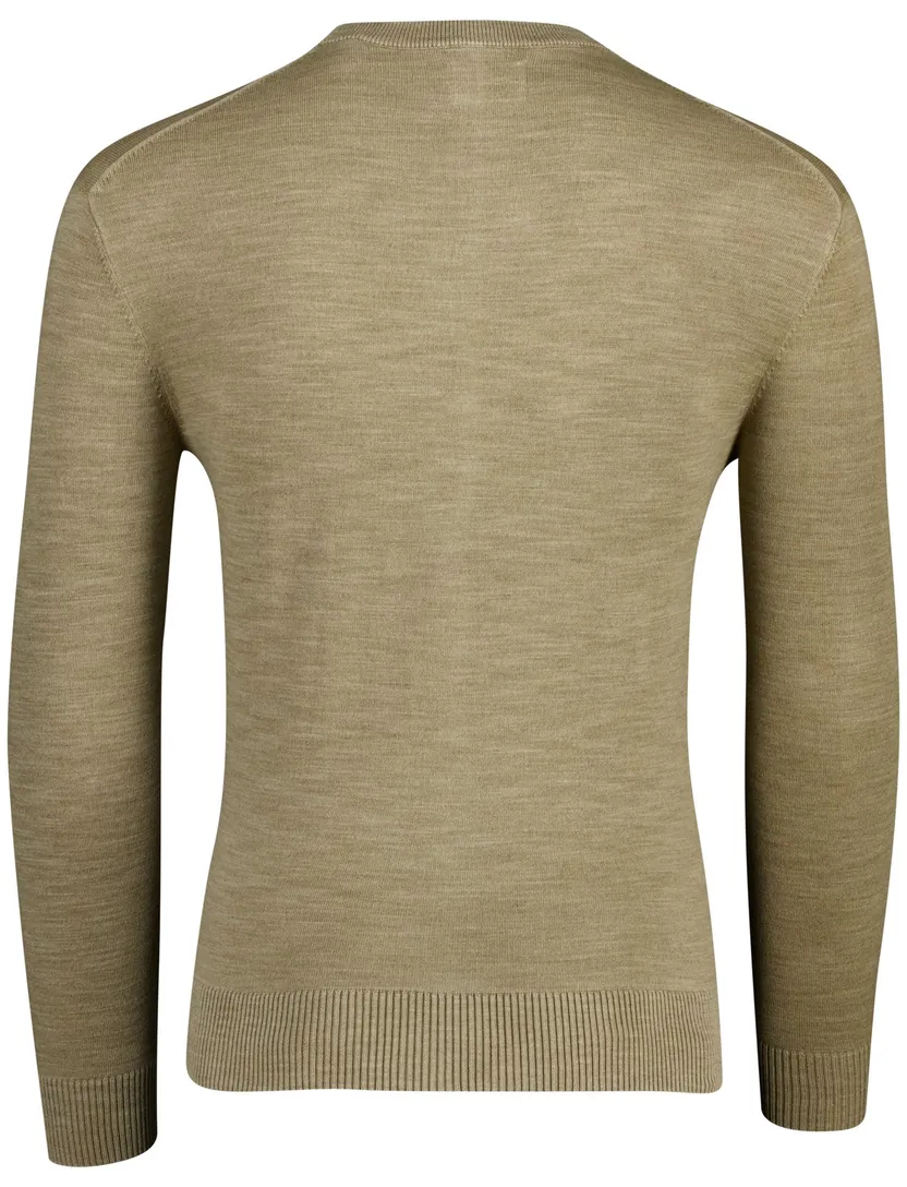 Gant sunfaded crew neck khaki normale fit