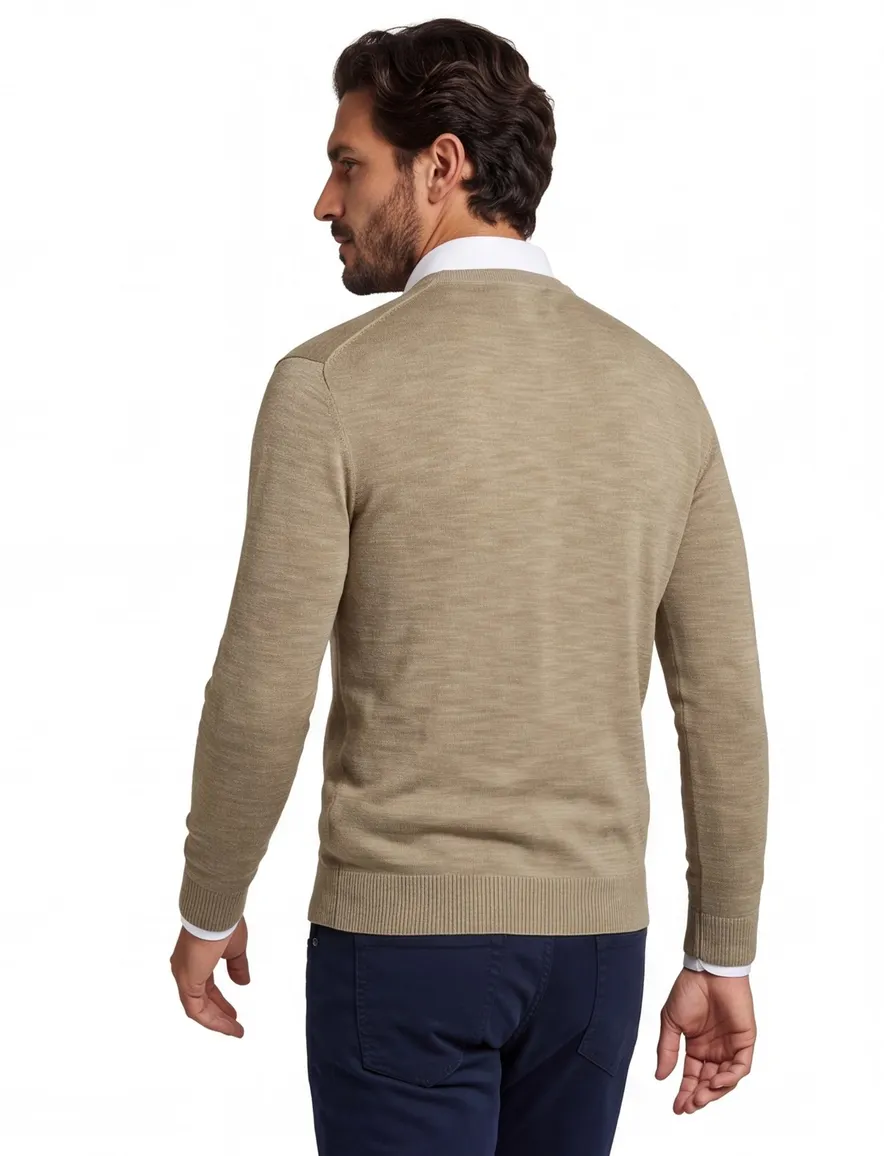 Gant sunfaded crew neck bruin