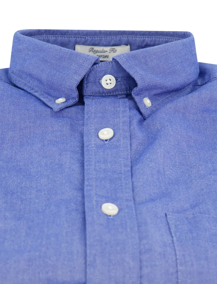 casual overhemd blauw Gant