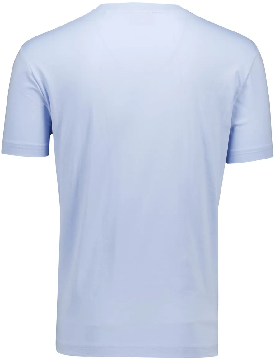 Gant t-shirt blauw Placed Graphic