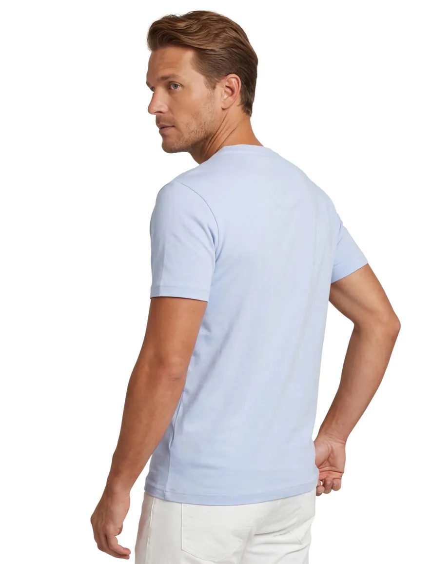 Gant t-shirt blauw Placed Graphic