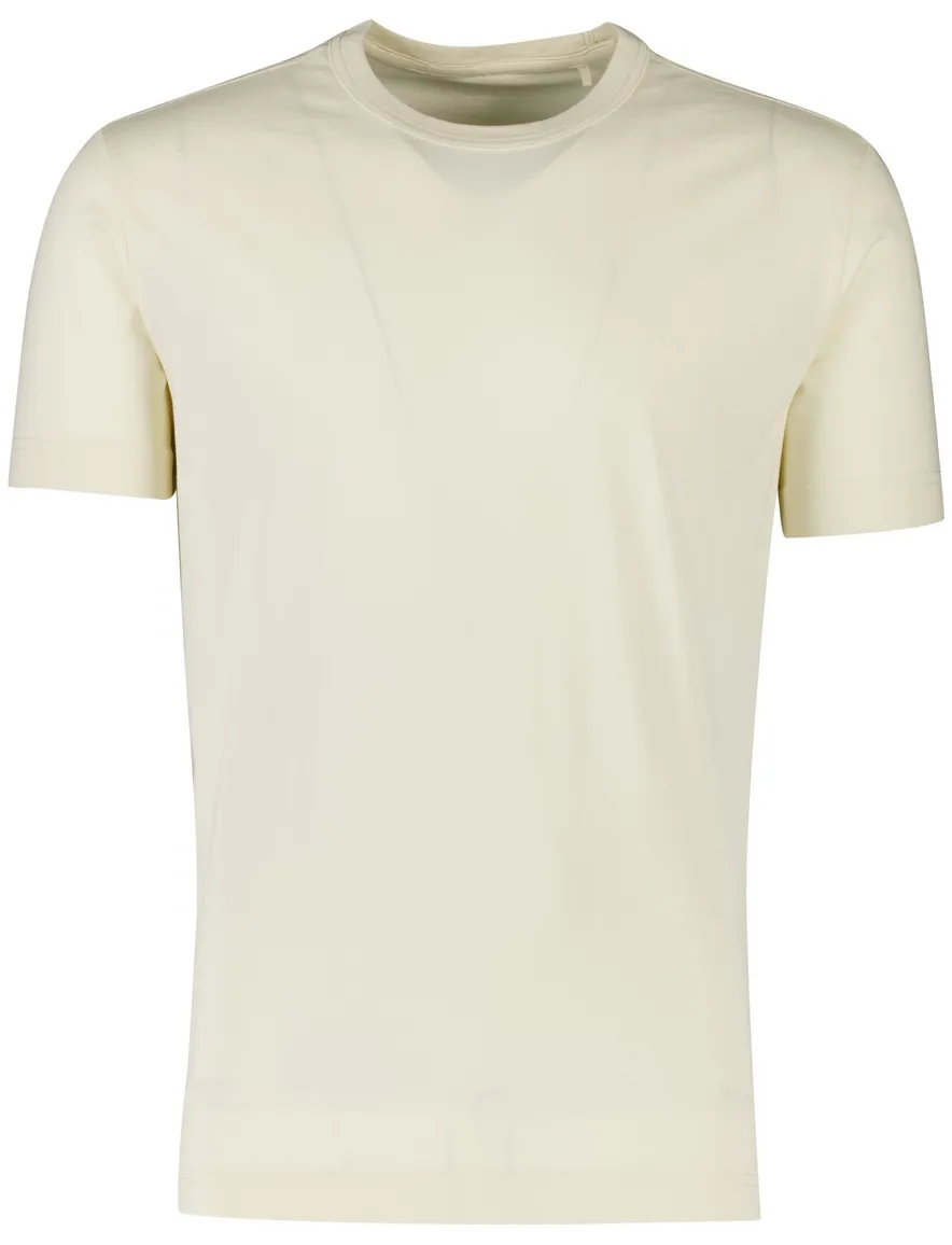 Gant T-shirt ecru 100% katoen