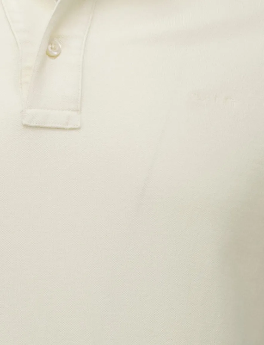 Gant polo creme Sunfaded SS Polo effen
