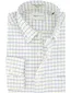 Gant blauw geel wit geruit overhemd