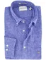 Gant overhemd blauw regular fit