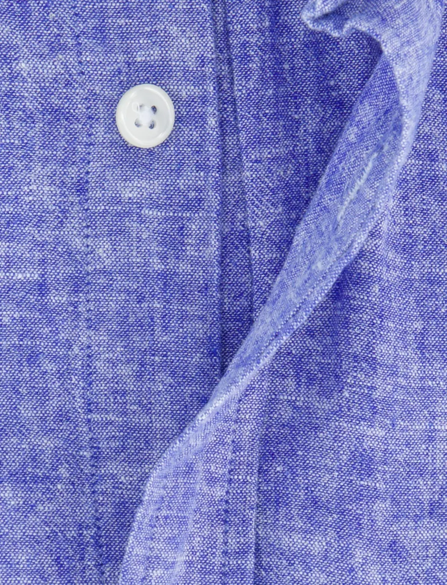 Gant overhemd blauw regular fit