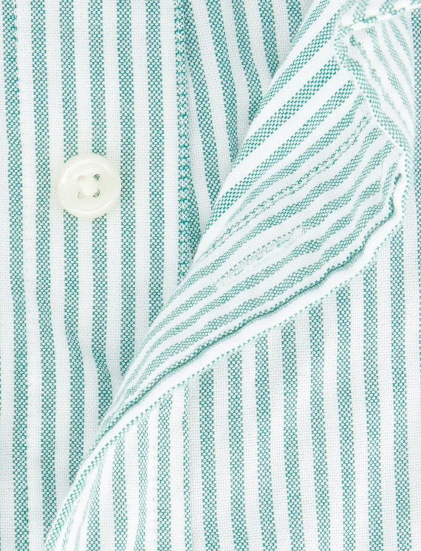 Gant Regular Fit overhemd korte mouw mint turquoise