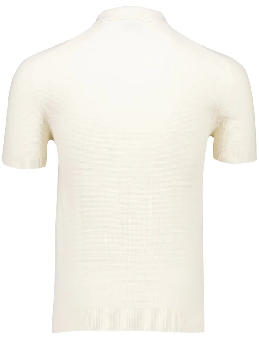 Gant polo creme katoen