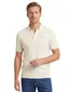Gant polo creme katoen v-hals