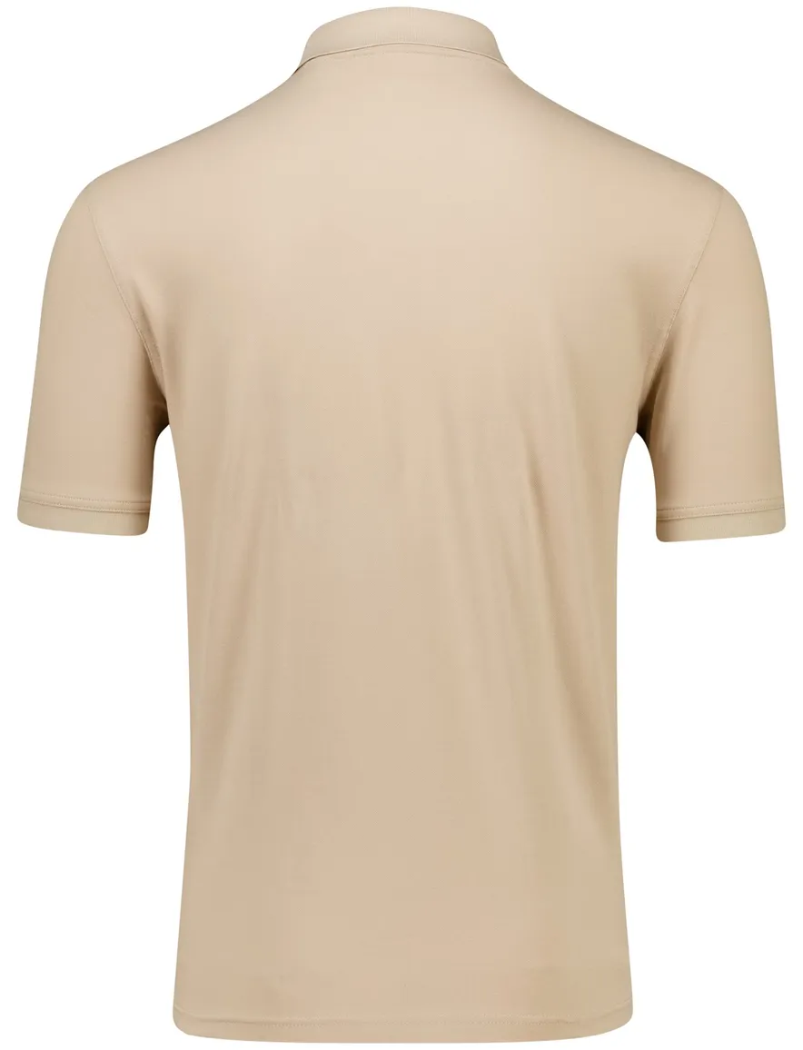 Gant regular fit 2 knoops polo beige