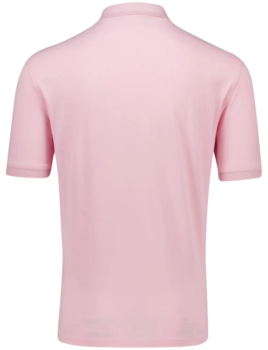 Gant regular fit 2 knoops polo roze