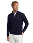 Gant trui half zip donkerblauw