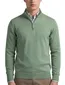 Gant classic half zip trui groen