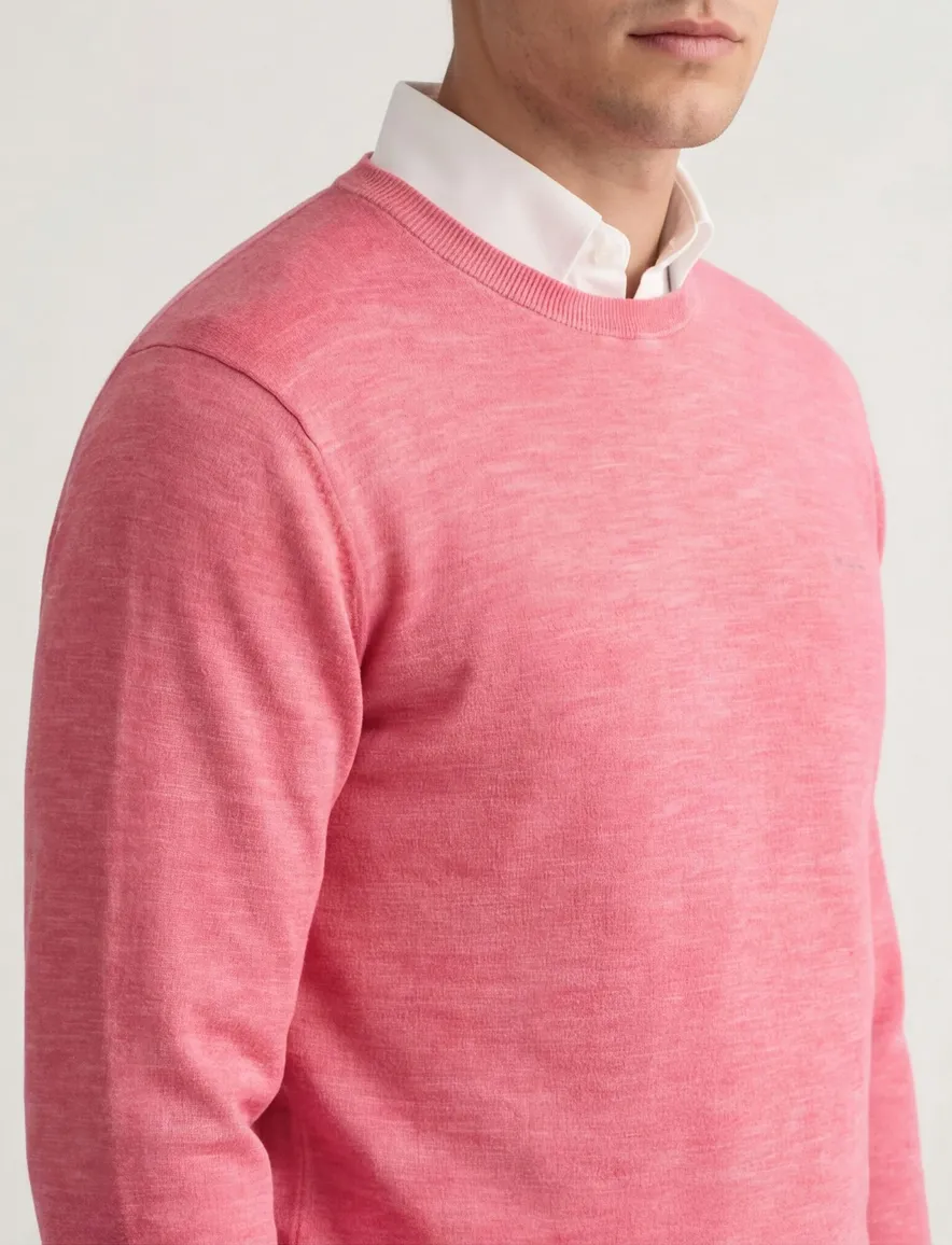 Gant trui roze katoen