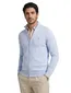 Gant vest lichtblauw casual katoen