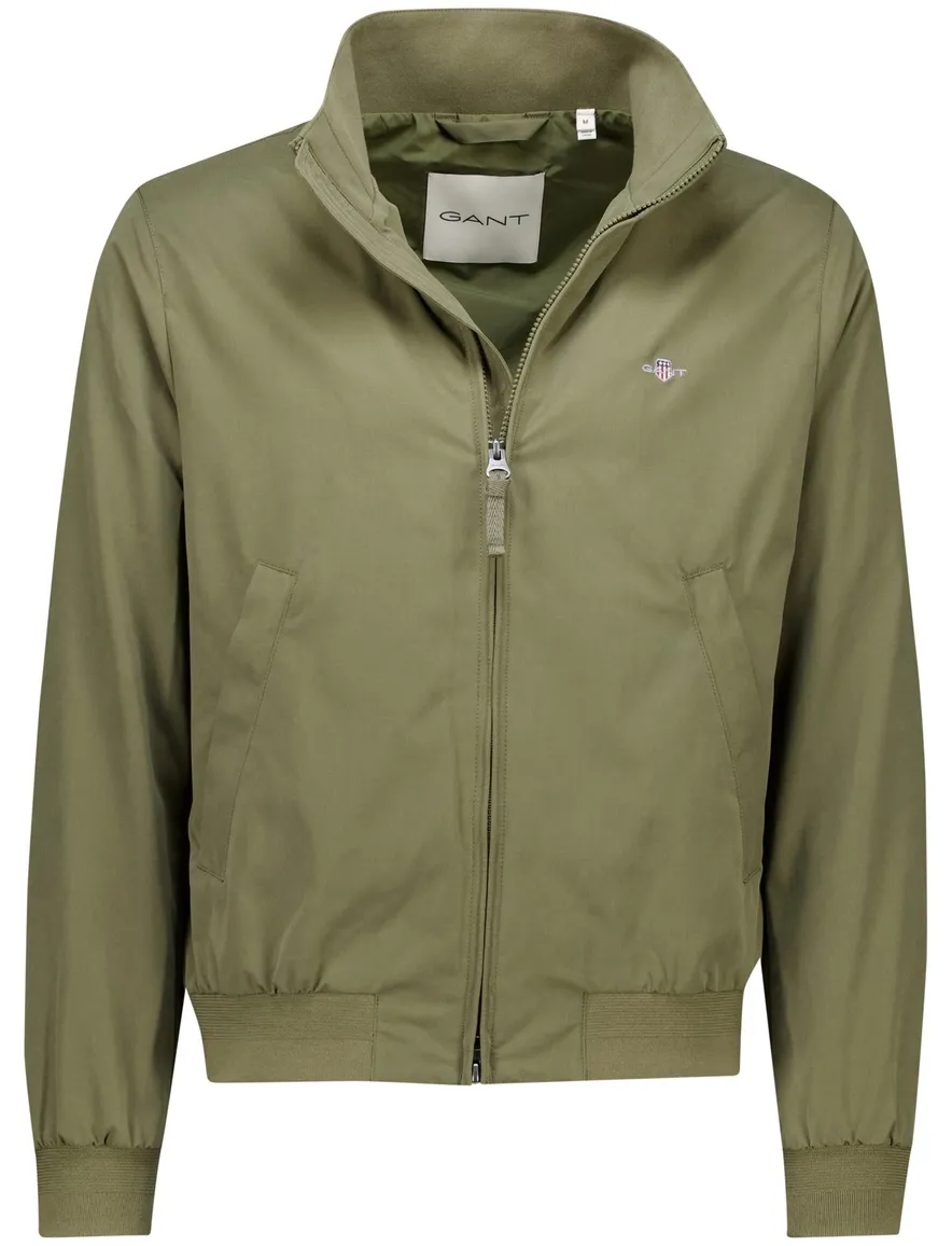 Gant jas groen lightweight Hampshire jacket bomberjacket