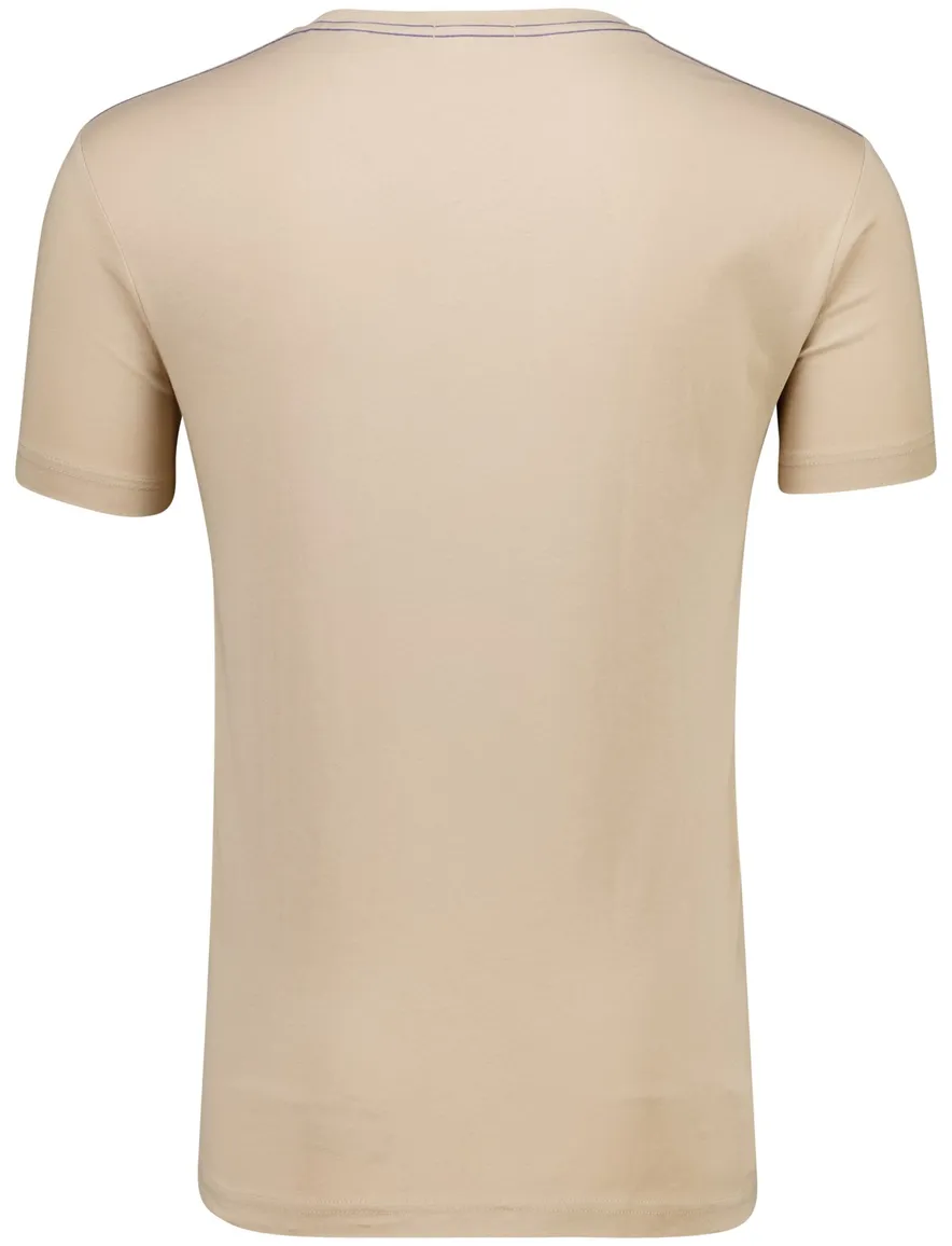 Gant t-shirt beige slim fit