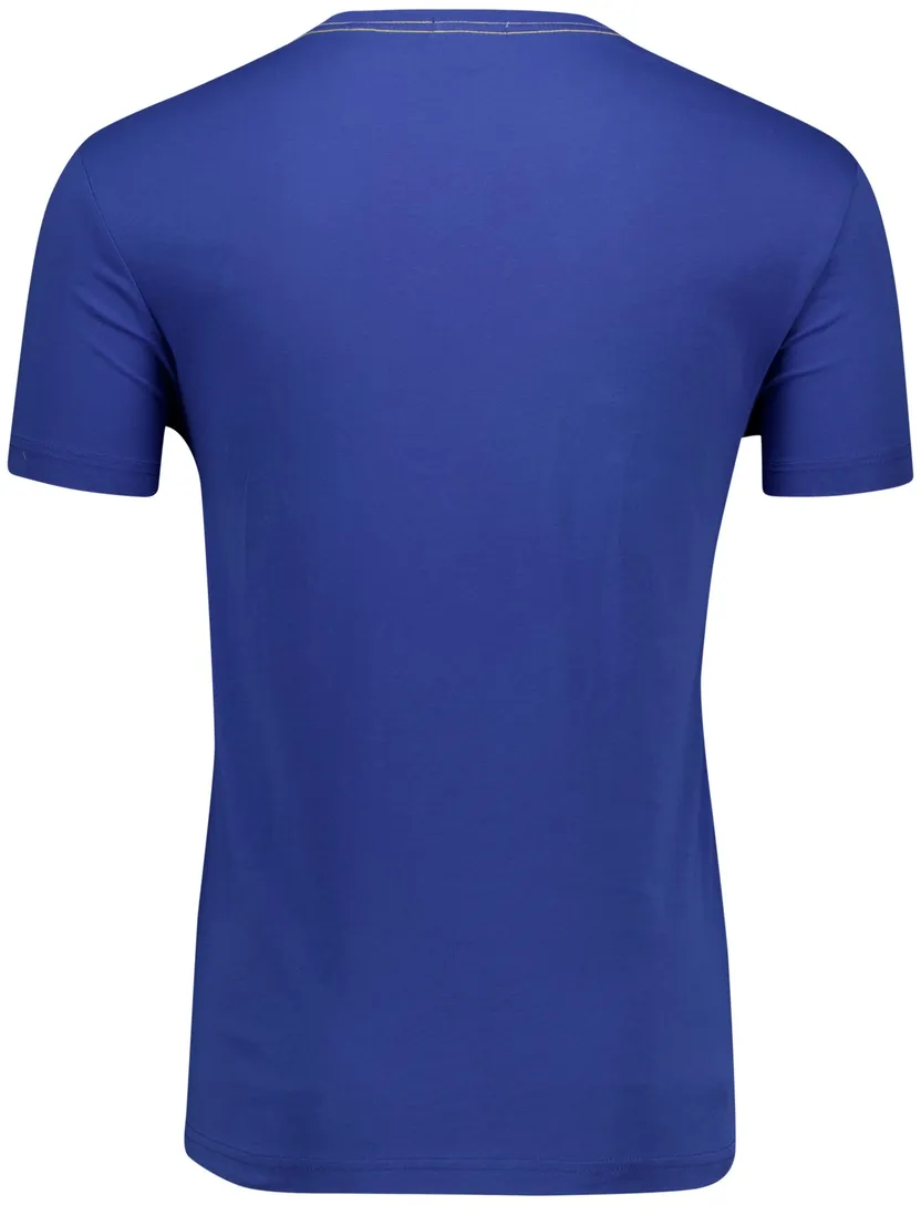 Gant T-shirt blauw katoen