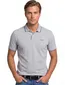 Gant Tipping korte mouw polo grijs pique