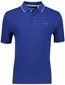 Polo Gant blauw korte mouw normale fit katoen