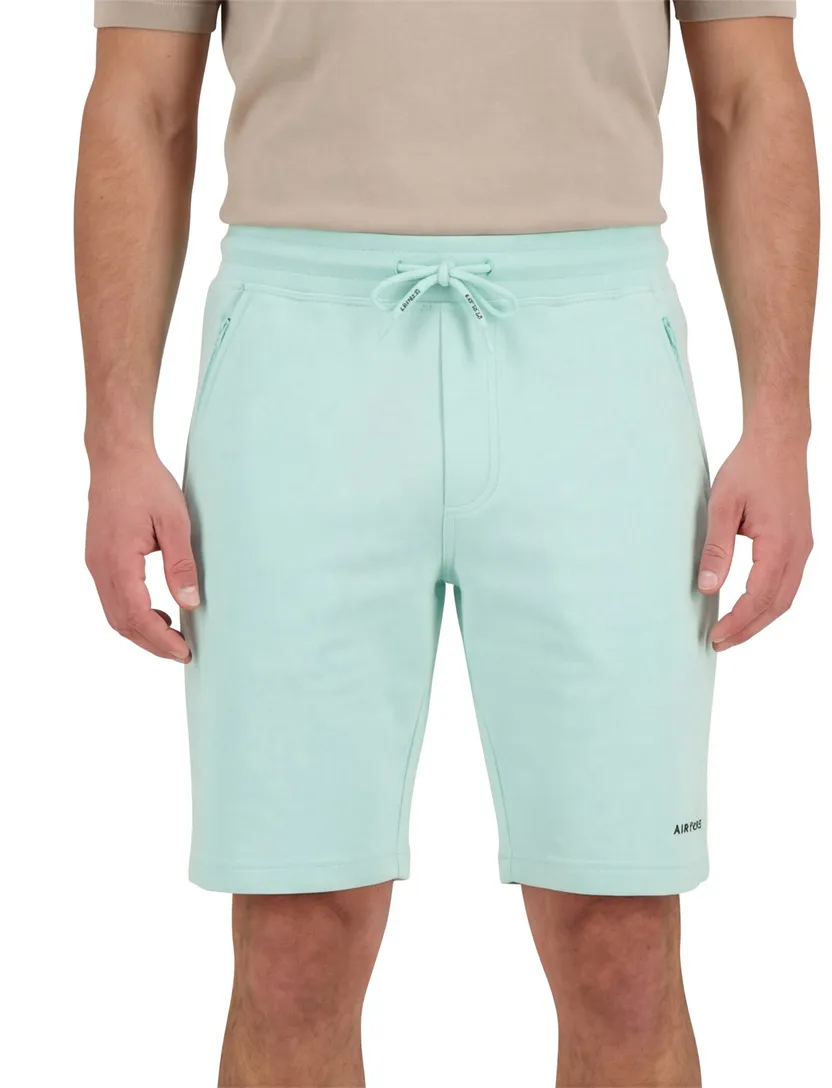 Airforce bermuda turquoise effen