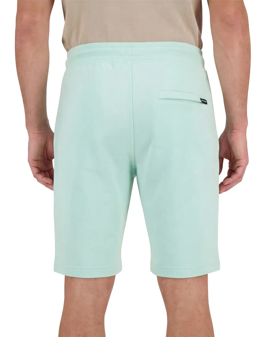 Airforce bermuda turquoise effen