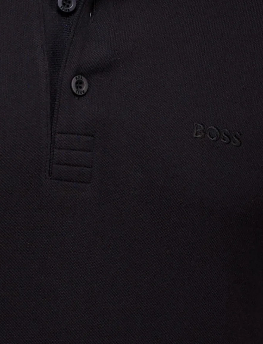 Hugo Boss Polo Paddy zwart regular fit korte mouw
