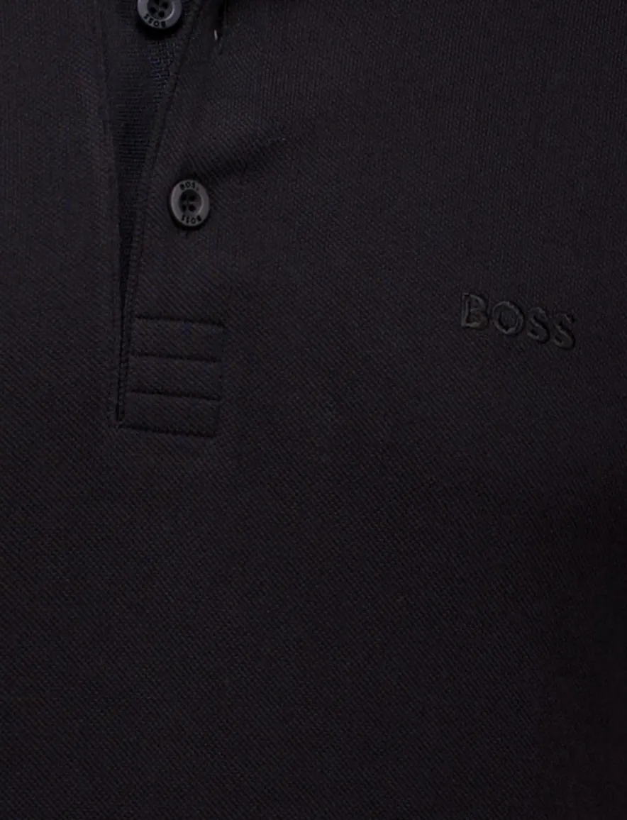 Hugo Boss Polo Paddy zwart regular fit