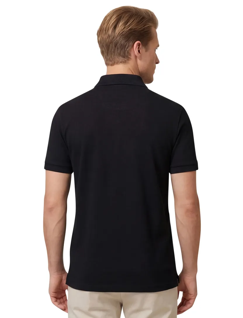 Hugo Boss Polo Paddy zwart regular fit pique